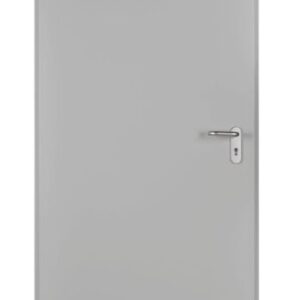 PUERTA METALICA E120 NORMAL HANDLE IZQ GRIS 1.00X2.15M