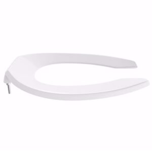 ASIENTO COMERCIAL BLANCO ELONGADO PLASTICO