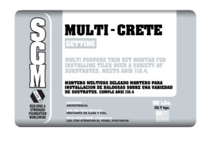 PEGAMENTO MULTI CRETE WHITE 50 LBS