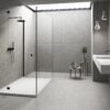 PORTLAND RHOMB GREY MATT RECT 30X90CM