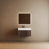 MUEBLE DE BANO DARK WALUT 80CM