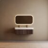 MUEBLE DE BANO WARM WALNUT 120CM