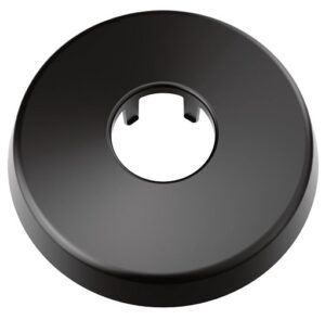 SHOWER ARM FLANGE MATTE BLACK
