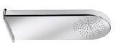 WALL SHOWER HEAD FLUX/J-0NE CHROME