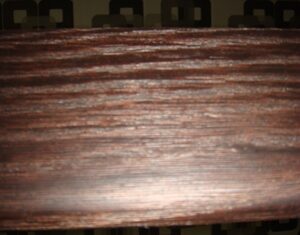 VENEER SKIRTING BOARD OAK 13X82 BRUSHED WENGE COLOR WAX EFFECT VARNISHED