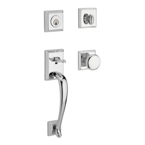 HANDLESET NAPA POLISHED CHROME DOUBLE