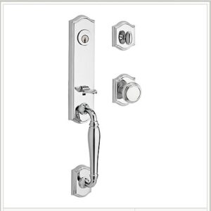 HANDLESET NEW HAMPSHIRE POLISHED CHROME DOUBLE