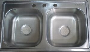 FREGADOR DOBLE DE 7"