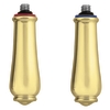 MONTINCELLO POLISHED BRASS REPLACEMENT HANDLE KNOB INSERT