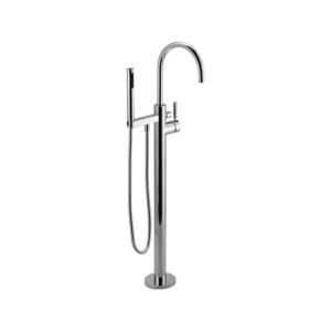 GRIFERIA MONOCOMANDO DE BAÑERA CON TUBO VERTICAL