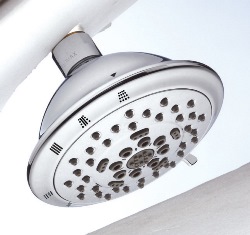 CABEZA DE DUCHA FLORIN 4 1/2" CON 71 JETS CROMADO