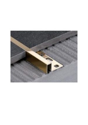 PERFIL 10MM H PARA AZULEJOS SUS304 BLACK BRUSHED