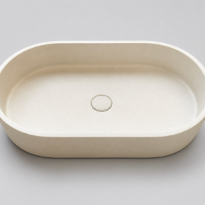 CONCRETE BASIN OVALADO COLOR G1 BEIGE