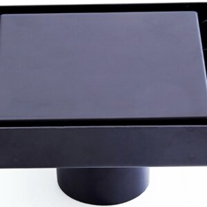 DESAGUE CUADRADO 10X 10X 6CM H BLACK