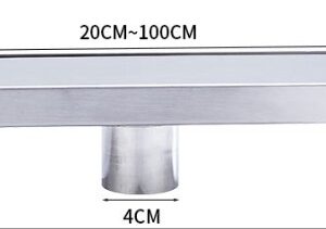 DESAGUE RECTANGULAR W68XL 700MM X 6CM H