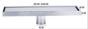DESAGUE RECTANGULAR W68XL 700MM X 6CM H