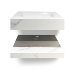 MUEBLE DE ROCK STONE CARRARA 60CM UNDER SEAMLESS