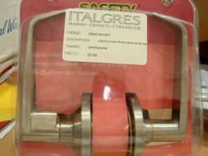 CERRADURA PRIVACIDAD SATIN NICKEL