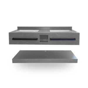 MUEBLE ROCK STONE PIETRA GREY MAT 120CM