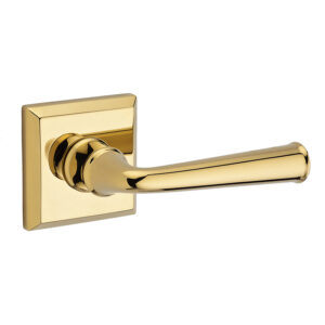 PRIVACY FEDERAL RESERVE LEVER POLISHED BRASS R