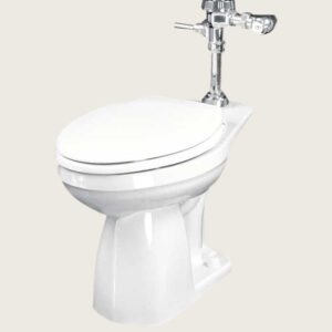 INODORO DISCAPACITADO PARA FLUXOMETRO ELONGADO 1.6 GPF