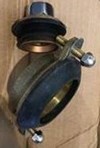 JUEGO DE BRONCE PARA ORINAL 2" CONECTOR A PARED