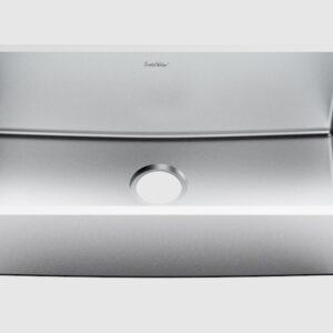 FREGADOR DE UN HUECO 760/440/200 SS304 1.0
